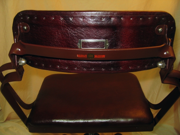 Restored Head Rest Back Closeup View